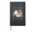 Golden Retriever Book Lover Cozy Reading Dog Men Women Hardcover Journal, Black