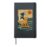 Golden Retriever Surfing Japanese Wave Great Wave Hardcover Journal, Black