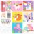 goldentime Kids Paint by Number Kits Including 6 Pre-Drawn Canvas for Painting, 6 Brushes 17 Paints and 2 Easels, Perfect Art Painting Kit, Arts and Crafts Painting for Kids Ages 8-12