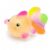 Goldfish Squishy Toys 4 Pack, Glitter Fish Stress Relief Toys, Sensory Fidget Squeeze Toys for Party Favors, Classroom Prizes, Birthday Gifts, Easter Basket Stuffers (Yellow)