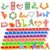 GOLDGE 36 Pack Mini Fidget Snake Cube Puzzle Toys- Bulk Party Favors & Goodie Bag Stuffers for Kids, Travel Toys for Ages 4-8, Treasure Box Toys for Classroom, Birthday & Back to School Gifts