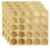 Gold Heart Envelope Stickers 40pcs Self Adhesive Embossed Seal for Cards Gifts