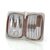 Gold Zipper Bag Manicure Set Nail Tools Clipper