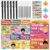 Golinkid Magic Grooved Writing Practice, grooved Handwriting Practice for Kids 8 Books, Preschool workbook for Ages 3-10 with 6 Magic pens 10 Ink Refills, 3 Pencil Grips for Kids Handwriting