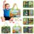 GOLIYEAN Toddler Busy Board – Montessori Toys for Toddler Boy Girl Birthday Gifts, Educational Learning Sensory Busy Book for Toddlers, Quiet Activity Books for Toddlers, Travel Toys for Airplane Car