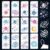 GOMAKERER 12 Sheets Space Planet Galaxy Stencil for Painting, Celestial Moon Star Drawing Templates Reusable PET Comet Nebula Stencils for Painting on Wall Wood Home Decor
