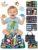 GONINO Toddler Busy Book Montessori Toys for Boys, Dinosaur Felt Busy Board