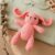 GOODMOM Crochet Bunny Baby Rattle for Boys Girls, Handmade Stuffed Rabbit Soothing Toy Gender Neutral Nursery Decor Easy to Grasp Durable Newborn Gift for Crib Bassinet (red)