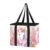 GOODOLD Reusable Grocery Bags Cute Unicorn Pink Heavy Duty Foldable Shopping Totes with Reinforced Handles, 23L Collapsible Storage Bags for Car Trunk, Market, Travel