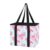 GOODOLD Reusable Grocery Bags Mysterious Flamingo Heavy Duty Foldable Shopping Totes with Reinforced Handles, 23L Collapsible Storage Bags for Car Trunk, Market, Travel