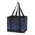 GOODOLD Reusable Grocery Bags Stars and Moon Heavy Duty Foldable Shopping Totes with Reinforced Handles, 23L Collapsible Storage Bags for Car Trunk, Market, Travel