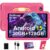 GOODTEL Android 15 Tablet 10.1 Inch, 22GB RAM 128GB ROM 1TB Expandable, Fast WiFi 6 & BT 5 Electronics Tablets 8-Core, HD IPS Touchscreen, 8000mAh, Parental Control, Pink