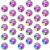 Goody Putty Bulk Neon Glitter Fidgety Putty Neon Toy for Kids Mini Size Putty for Boys and Grls (6 Sets (30 Tins))