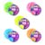 Goody Putty Neon Glitter Fidgety Putty Toy for Kids (1 Set (5 Tins))