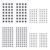 Googly Eyes, 8 Sheets Assorted Sizes Self Adhesive Googly Eyes for Crafts Black White Wiggle Eyes Samll Googly Eye Stickers for DIY Crafts Scrapbooking Decoration Doll Making (8mm, 10mm, 12mm, 18mm)