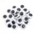 Googly Eyes for Crafts Black White Doll Eyes 6-30mm Plastic Craft Accessories for Puppet Making Stuffed Toys