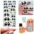Googly & Wiggle Eyes 3D Resin – Multicolor Self-Adhesive Set 75-M (50 pcs, 25 Pairs, 5–22 mm) – for Polymer Clay, Dolls, Slime, Amigurumi, Cold Porcelain & Felt Crafts