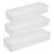GOOHOCHY 3pcs Narrow Drawer Organizer Box, Space Saving Pp Tray