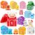 GooMags Montessori Farm Barn Toddler Toy Counting Matching Sorting Puppets