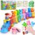 GooMags Montessori Learning Toy Toddler Animal Train Counting Barns Puppets
