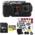 GoPro Mission 1 PRO Grip Edition Camera, Bundle with 64GB microSDXC Memory Card and Froggi Extreme Sport Kit