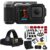 GoPro Mission 1 PRO Grip Edition Camera, Bundle with Froggi Extreme Sport Kit and Head Strap Mount
