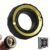 GoQQby Metal Fidget Spinner for Adults, EDC Fidget Ring (Matte Black)
