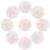GORGECRAFT 12Pcs 6cm Faux Fur Pom Pom Balls Imitation Bunny Hair Fur Fuzzy Apricot Soft Round Knitting Art Decorations Craft Pompoms for DIY Crafting Keychain Hats Shoes Party Accessories