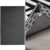 GORILLA GRIP Chair Mat, 45×28, Black and Rug Corner Grippers, OneSize, Black Bundle
