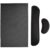 GORILLA GRIP Chair Mat, 46×34, Black and Keyboard and Mouse Wrist Rest, Black Bundle
