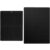 GORILLA GRIP Dish Drying Mat, 16×12, Black and Stove Cover, 30×21, Black Bundle