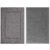 GORILLA GRIP Entry Doormat, 29×17, Gray and HydroABSORB™ Door Mat, 29×17, Gray Bundle