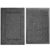 GORILLA GRIP Entry Doormat, 35×22, Darkgray and Dirt Grabber Door Mat, 35×23, Darkgray Bundle