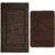 GORILLA GRIP Entry Doormat, 47×30, Brown and SoakSTOPPER Door Mat, 24×17, Brown Bundle