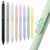 Gorofit 8 Colored Appearance Black Gel Pens, 0.7mm Pen Tip, Smooth Writing