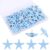 Gosknor 60pcs Starfish Push Pins, Decorative Starfish Thumb Tacks(Blue)