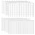 Gosknor 6 Sheets/990pcs Double Sided Foam Squares for Crafts, 0.47 & 0.24 Inch Sticky Mount Adhesive Dots Foam Tape Mounting Squares Square Strips DIY Crafting Supplies for Scrapbook Office Class