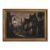 Gothic Medieval Street Lantern Framed Canvas Wall Art Vintage Decor