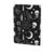 Gothic Trippy Moon Skull Dark Black Cat Witch Magic Spirit Board Book Cover