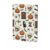 Gothic Witch Board Pumpkin Skull Black Cat Journal Notebook Cover for Women