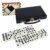 GOTHINK Portable Double 6 Dominos Set for Adults with Storage Box 28 Tiles Dominoes Set for Holiday Travel Game – Classic Tabletop Board Games Durable, Travel-Friendly, and Easy to Read Tiles