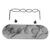 GOTOTOP Diatomite Toothbrush Holder, Quick Drying Electric Toothbrush Stand with Toothpaste Organizer for Bathroom Countertop