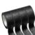 GOUBIANCEN 4 Rolls Black Glitter Washi Tape 0.6″×11Yds Journal Craft Tape