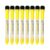 GOUDOGEDC 8Pcs Yellow Magnetic Whiteboard Pen Writing Drawing Erasable Board Marker Office Supplies Erasable Whiteboard Pen Dry Erase and Wet Erase Markers Markers for Highlighters