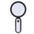 GOWENIC 10X Handheld Reading Magnifier Glass for Elderly (Black)