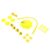 GOWENIC Bee Fishing Game Tabletop Interactive Magnetic Fishing Toy with Adjustable Headbands for Kids Family Fun