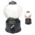 GOWENIC Kids Vending Machine Toy Interactive Gumball Machine Bank for Boys Girls, Durable Plastic Candy Dispenser Bank with Replaceable Sweets Dispenser, Fun Family Game Educational (Black)