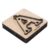 GOWENIC Leather Cutting Die Letter A Shape with Wood Base,