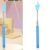 GOWENIC Retractable Teaching Pointer, Stainless Steel Telescopic Hand Pointer, Flexible Finger Reading Stick for Classroom Teacher Children Learning