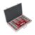 GQWQNIO 266 PCS Optical Trial Lens Set Plastic Rim Aluminium Case